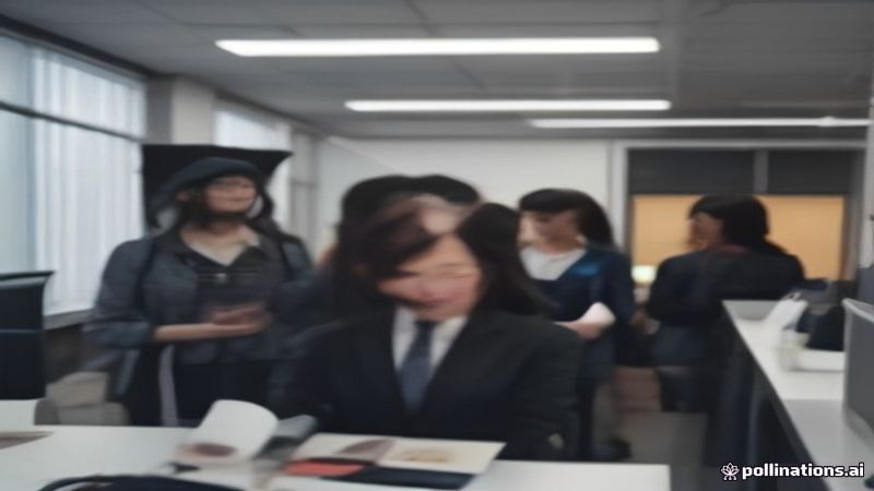 双男主动漫腐剧站点团队整理剧集条目的工作场景插画